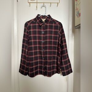Woolrich Plaid Long Sleeved Button Down Size Small